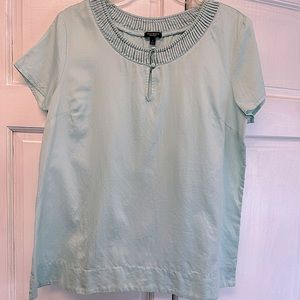 Talbots 100% cotton blouse -Size L